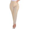 Women Pencil Pants Solid Color High Waist Straight Leg Fit Long Trousers Pleated Design Leisure Pants Daily Wear