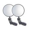 Foldable Universal Bike Rearview Mirror - Convex Reflector for Mountain & Road Riding