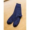 Daiso Luxury Gentleman Socks Dot Navy