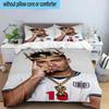 3PCS Jude Football Player Bedding Set,Including 1pc Duvet Cover And 2pcs Pillowcases Perfect for Bedroom, Dormitory, Fan Christmas gift