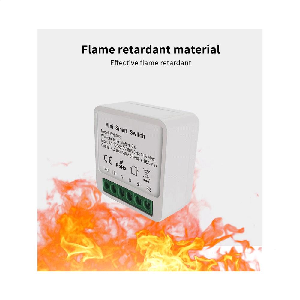 Smart Switch უსადენო დისტანციური მართვის Smart Light Zigbee/Wifi გადამრთველი Alexa Google Home Switch Breaker Switch უნივერსალური ამომრთველი ტაიმერით