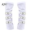 Unisex Fashion Gloves Goth Arm Warmers Fingerless for Women, Punk Metal Buckle Elastic Costume Accessories Warmers, Gothic Steampunk Sleeves, Cosplay