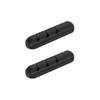 2 Pcs Home Office 3/5/7 Holes Cable Holder Silicone Line Organizer Clips USB Winder Manager Splitter