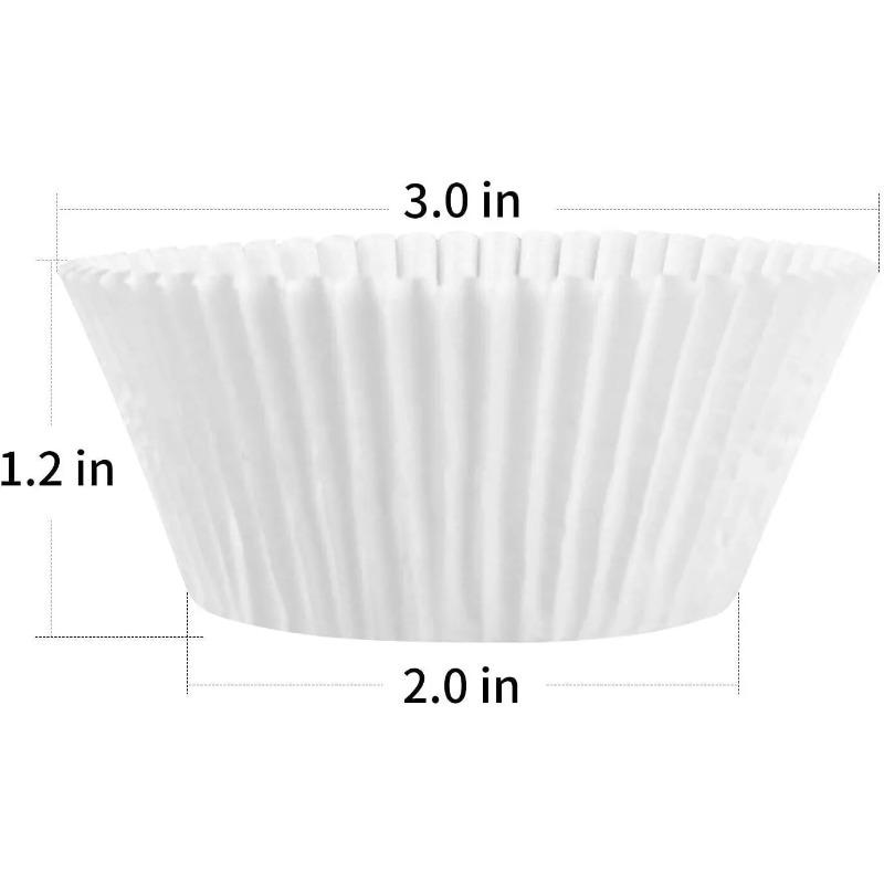 Food Grade100Pcs Baking Cups Cupcake Muffin Liners Paper Cup Baking Molds Greaseproof Wrappers Cupcakes Cake Tools