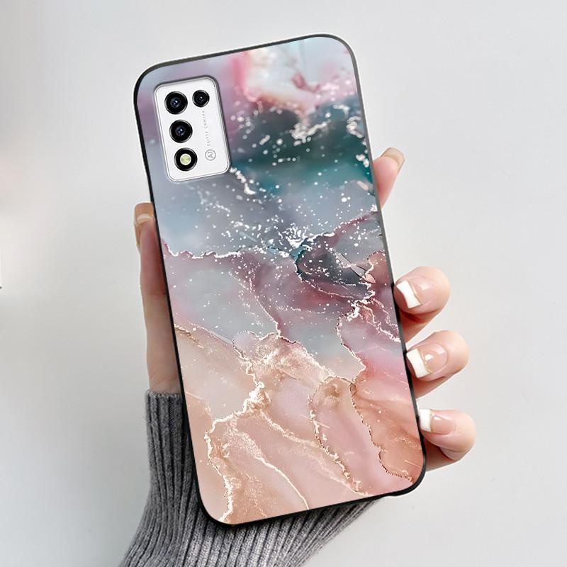 For ZTE Libero 5G III, A202ZT Soft Silicone Black Case For ZTE Libero 5G II, A103ZT Popular Pattern Panda Shockproof Shell