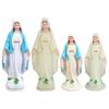 Virgin Mary Plastic Statue Handmade Catholic Virgin Mary Statue Christmas Home Decoration Christmas Gifts