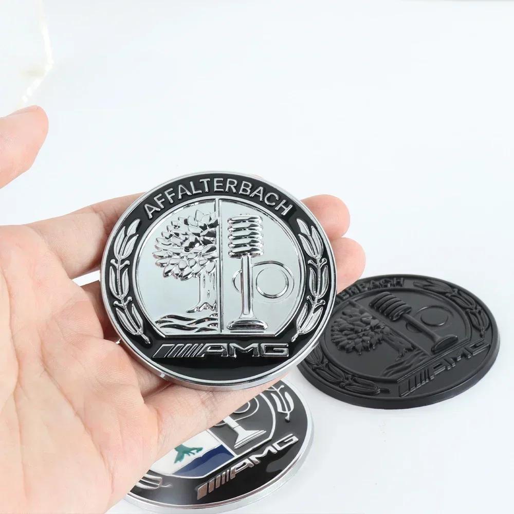 Autoaufkleber Neu 2025 Für Mercedes Benz Neues 3D Metall Auto AMG Emblem Apfelbaum Karosserie Kofferraum Dekoration Aufkleber Zubehör für Merced