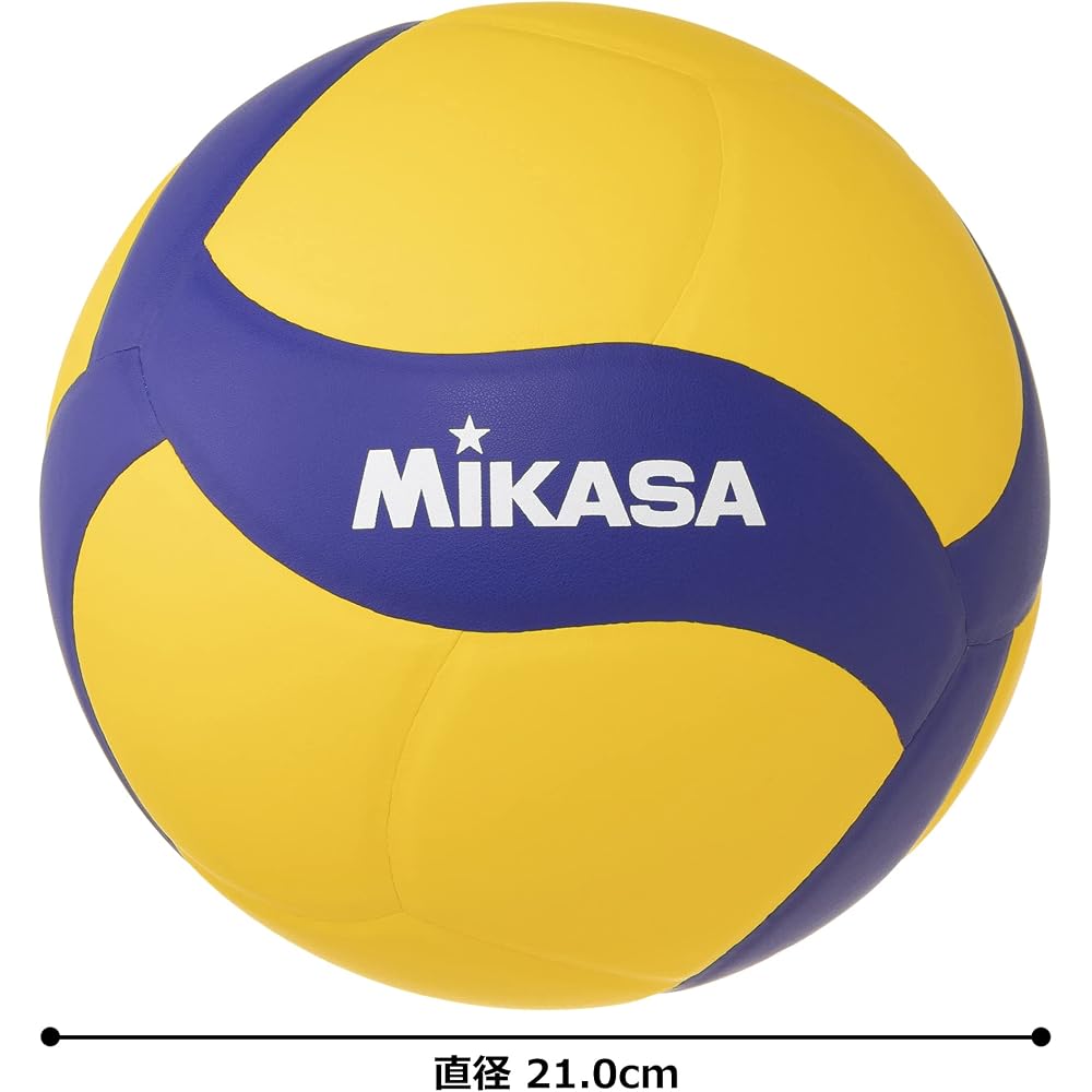 Mikasa V330W Volleyball Training Ball Size 5 Yellow Blue Recommended Pressure 0.3 kgf/cm²