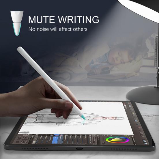 3Pcs Pen Protective Case Anti-falling Convenient Silicone Writing Stylus Cover for Apple Pencil 1/2