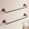Anti-Rust Bathroom Towel Hanger Simple Installation Single Bar Storage Holder  Bathroom Accessorie