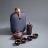 Portable Purple Clay Travel Tea Set