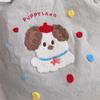 Cute Towel Embroidery Female Canvas Shoulder Bag College Girls Books Handbag Eco Cotton Cloth Purse Women Large Shopping Tote
