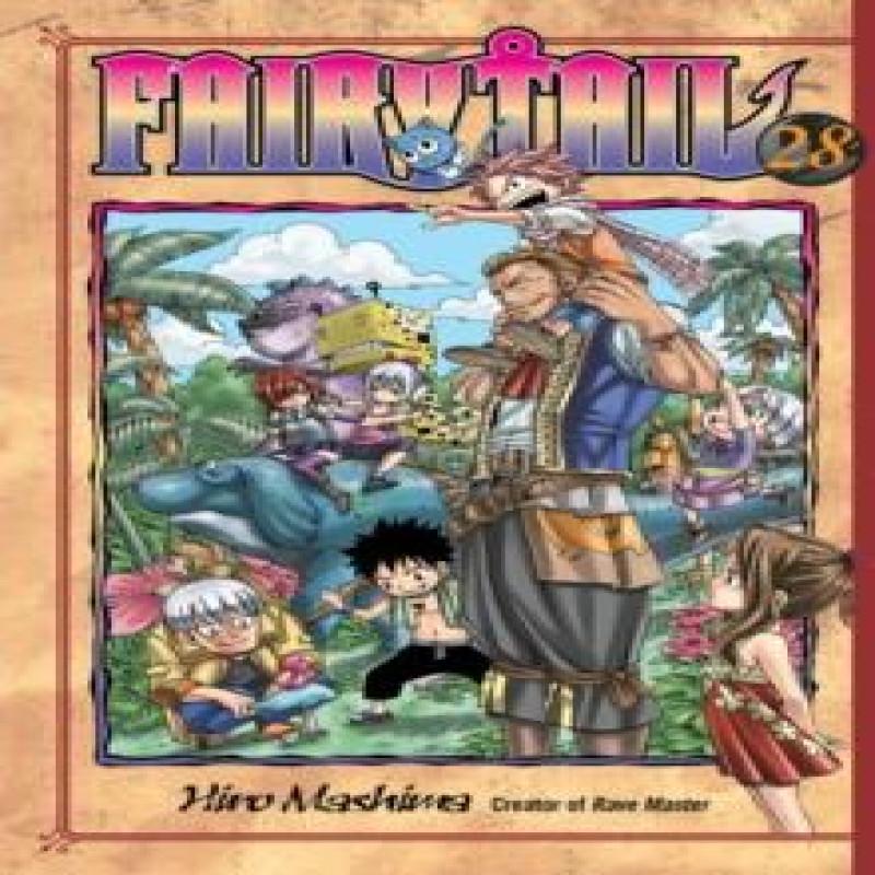 Fairy Tail 28 by Hiro Mashima Paperback Book 9781612622705