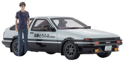 Kyosho Původní Nová Kinoverze Initial D Toyota Sprinter Trueno AE86 Takumi Fujiwara Figurka v Ceně Hotový Produkt 1/18