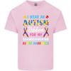 Autism Ribbon For My Granddaughter Autistic Unisexs Light Cotton TShirt