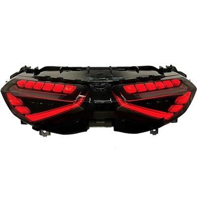 Fanale Posteriore CyberLED NMAX 155 Personalizzato LED Posteriore Frecce Sequenziali a Flusso Modello NMAX LED Completo Animazione di Apertura Fumo Posteriore Cyber LED Luce Posteriore
