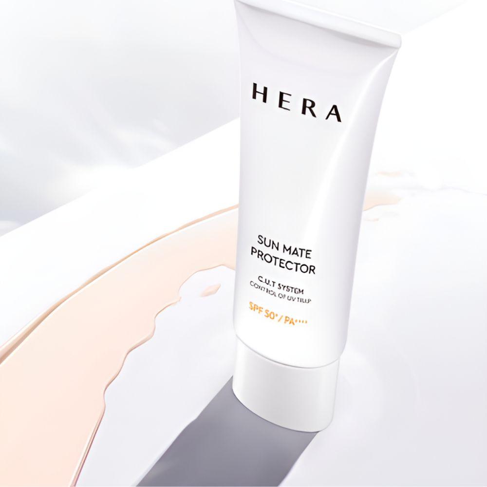 Hera Sun Mate Protector SPF50+ PA+++ UV Protection Sunscreen 50ml X2