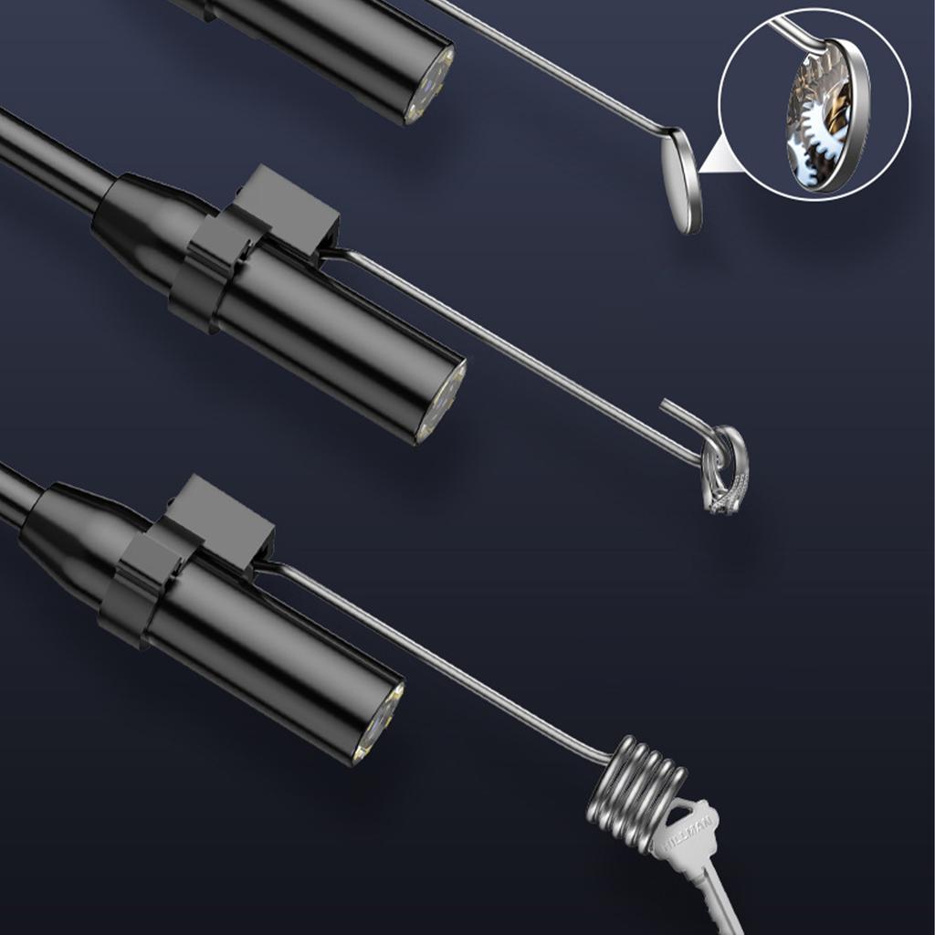 2.4 inch 500w portable HD endoscope handle endoscope industrial pipeline endoscope