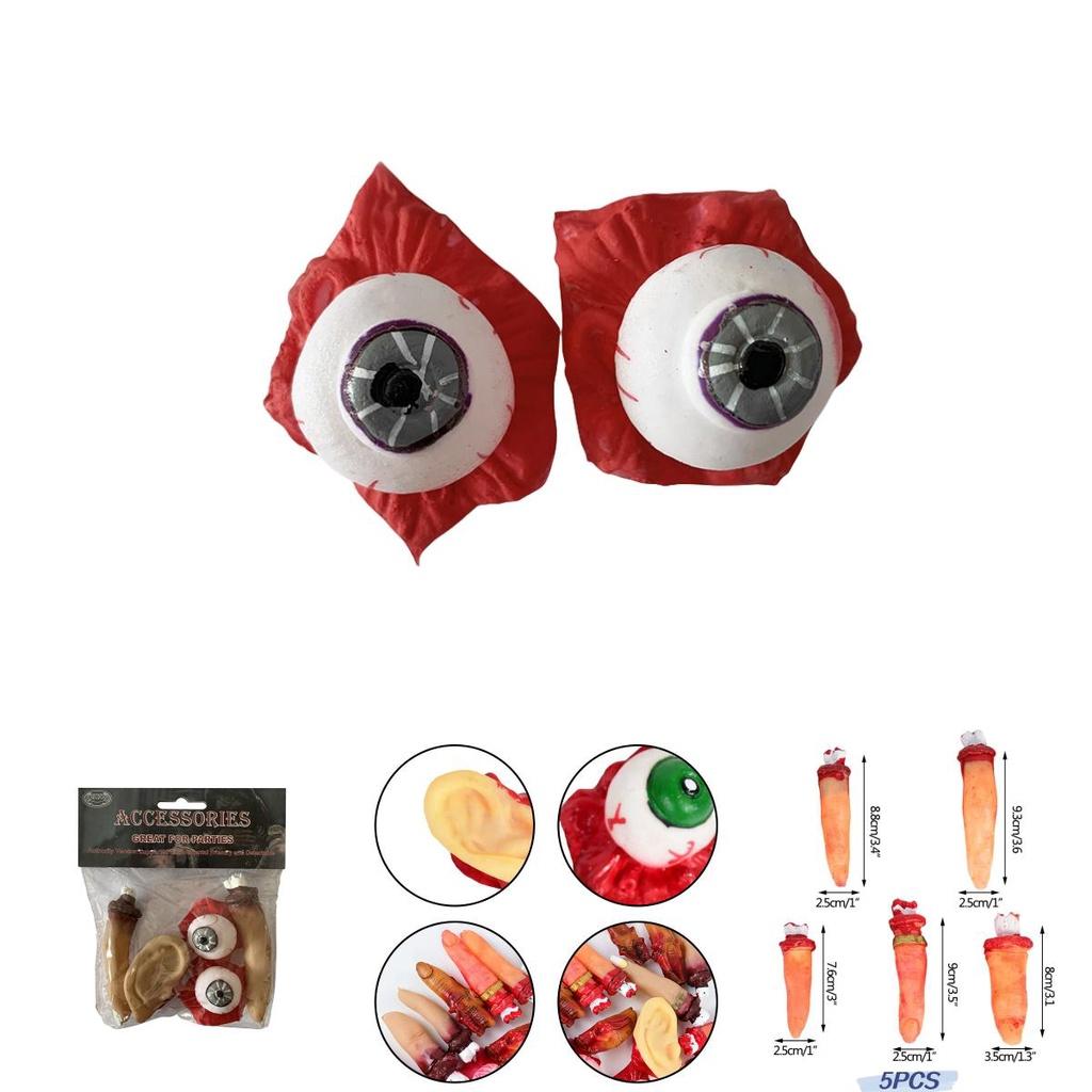 New Halloween Prank Terror Atmosphere Dress Up Scary Organ Set Props In Stock