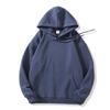 2025 autumn and winter new hooded sweater women's solid color college style loose casual velvet popular trendy brand Japanese and Korean style