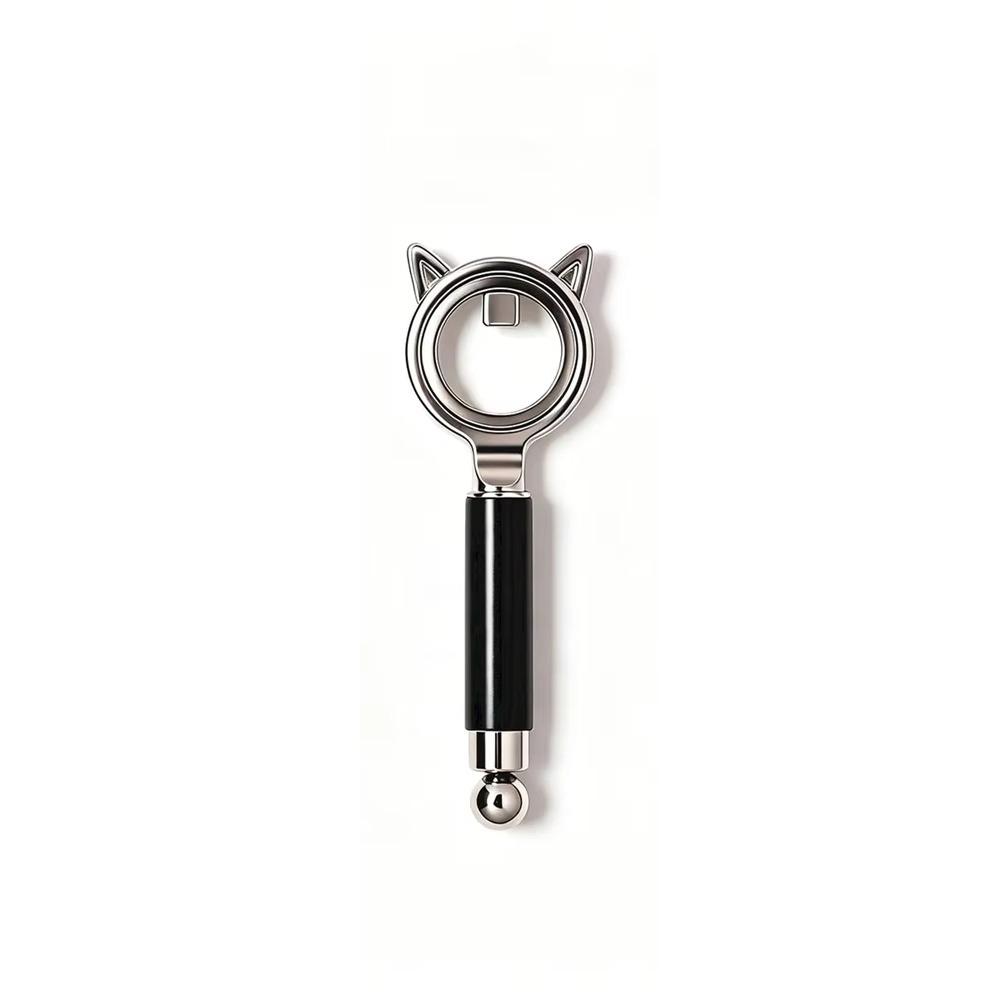 2IN1 Magnetic Nail Art Tool Non-slip Handle Hollow Cat Eye Magnet  Home Use
