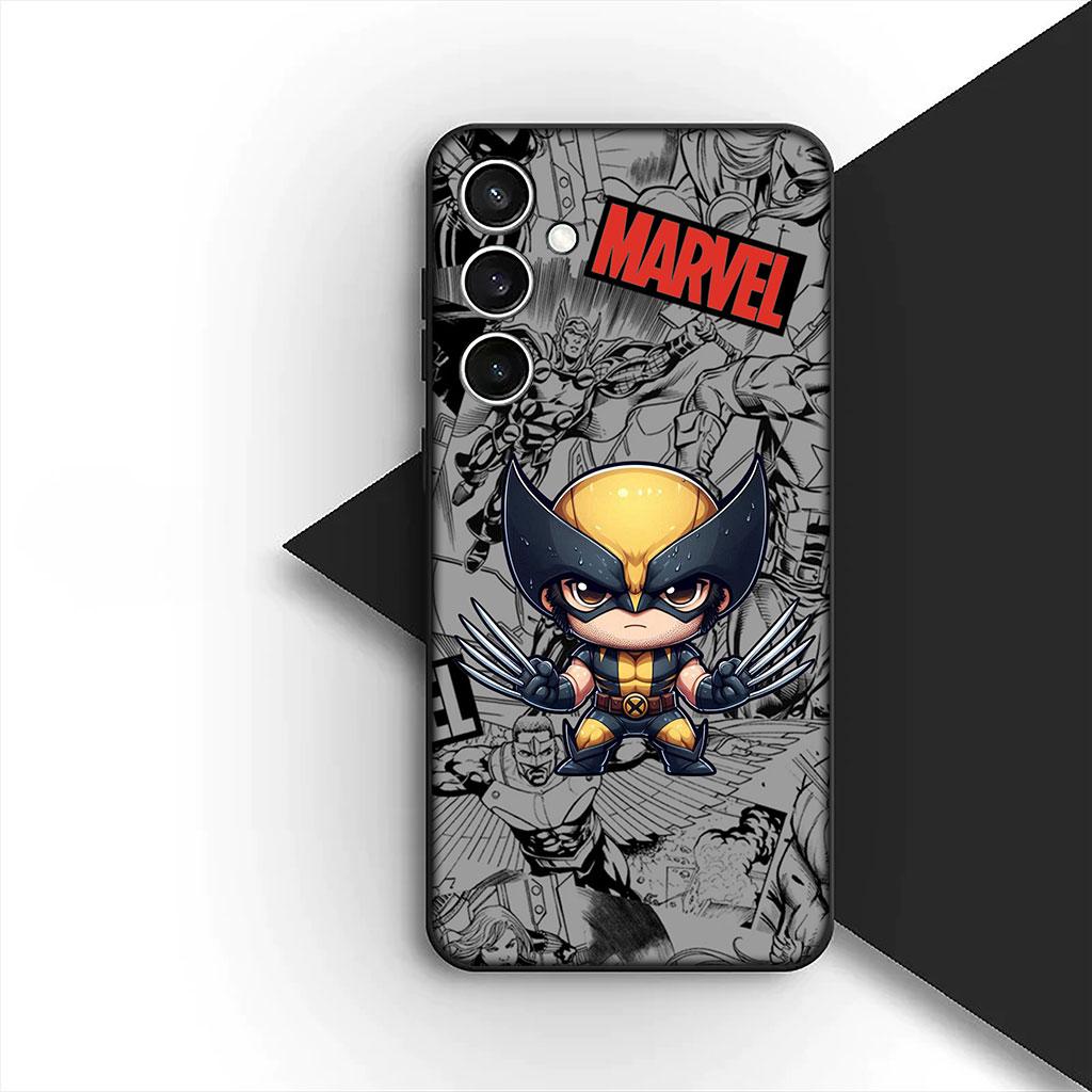 Phone Cover for Motorola Moto G86 G57 E14 E15 G14 G34 G35 G84 G24 A54 G15 Power E22 Casing Case Wolverine Marvel Hulk Deadpool