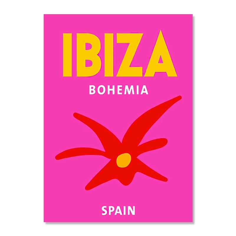 Ibiza Mykonos Tulum Athen Toskana Madrid Wandkunst Leinwand Poster und Drucke Nordische Malerei Wandbilder für Wohnzimmer Dekor