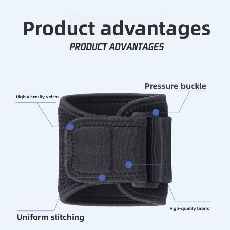 Sport-Handgelenkbandage Verstellbare Wickel-Druck-Atmungsaktive Handgelenkstütze Herren- und Damen-Fitness Fitness Laufen Sport Schweißabsorbierendes Schweißband