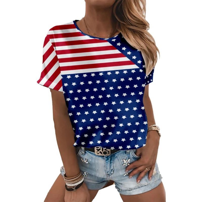 USA National Flag 3D printed t shirt men women American Independence Day Graphic t-shirt casual Harajuku tshirt tops