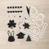 Stamps And Dies Set For Card Making  Clear Stamps With Cutting Dies For Scrapbooking, DIY Crafts, Journaling, Greeting Cards