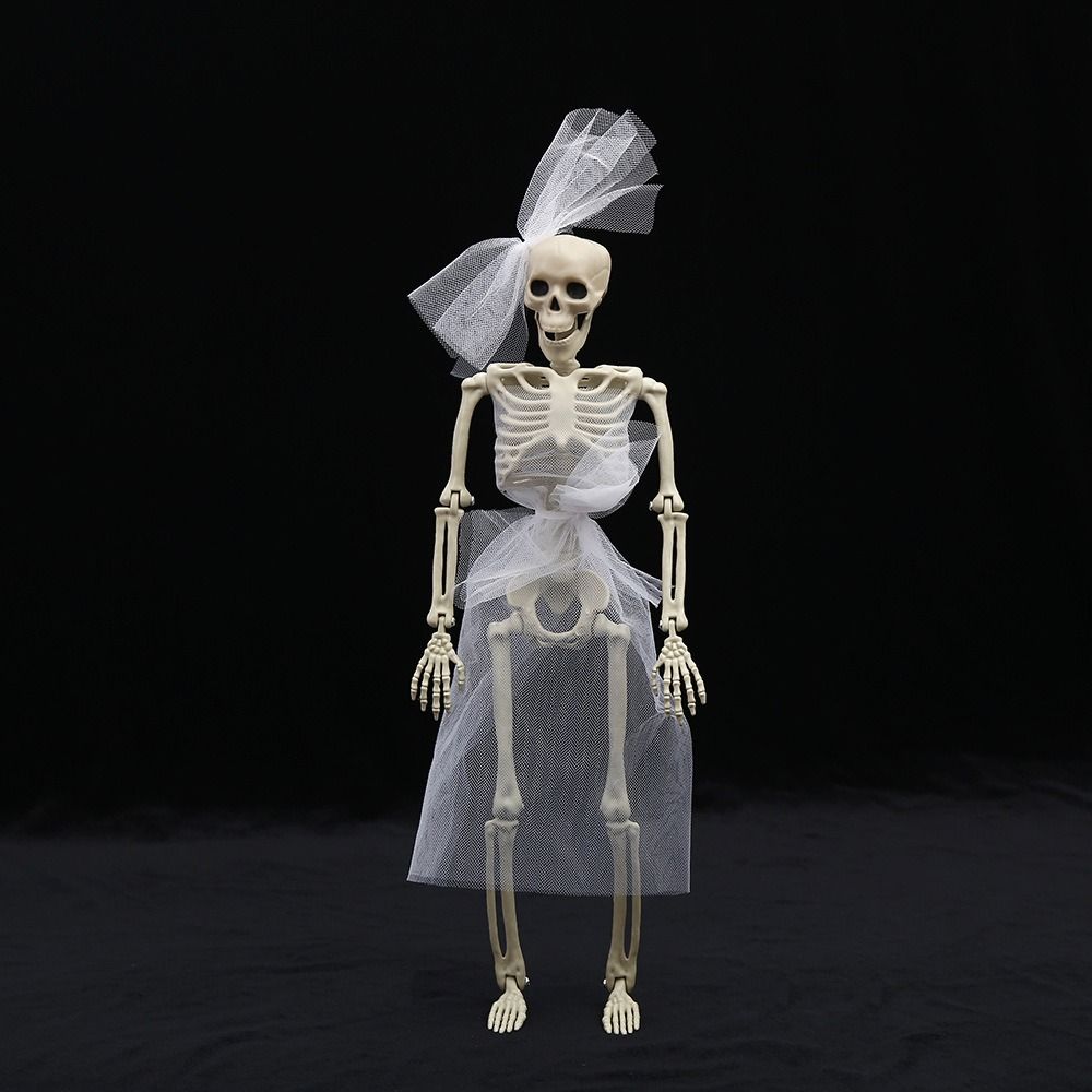 Bride Halloween Skeleton Bride Groom Human Bones Skeleton Decorations  Halloween Party Decoration no.6