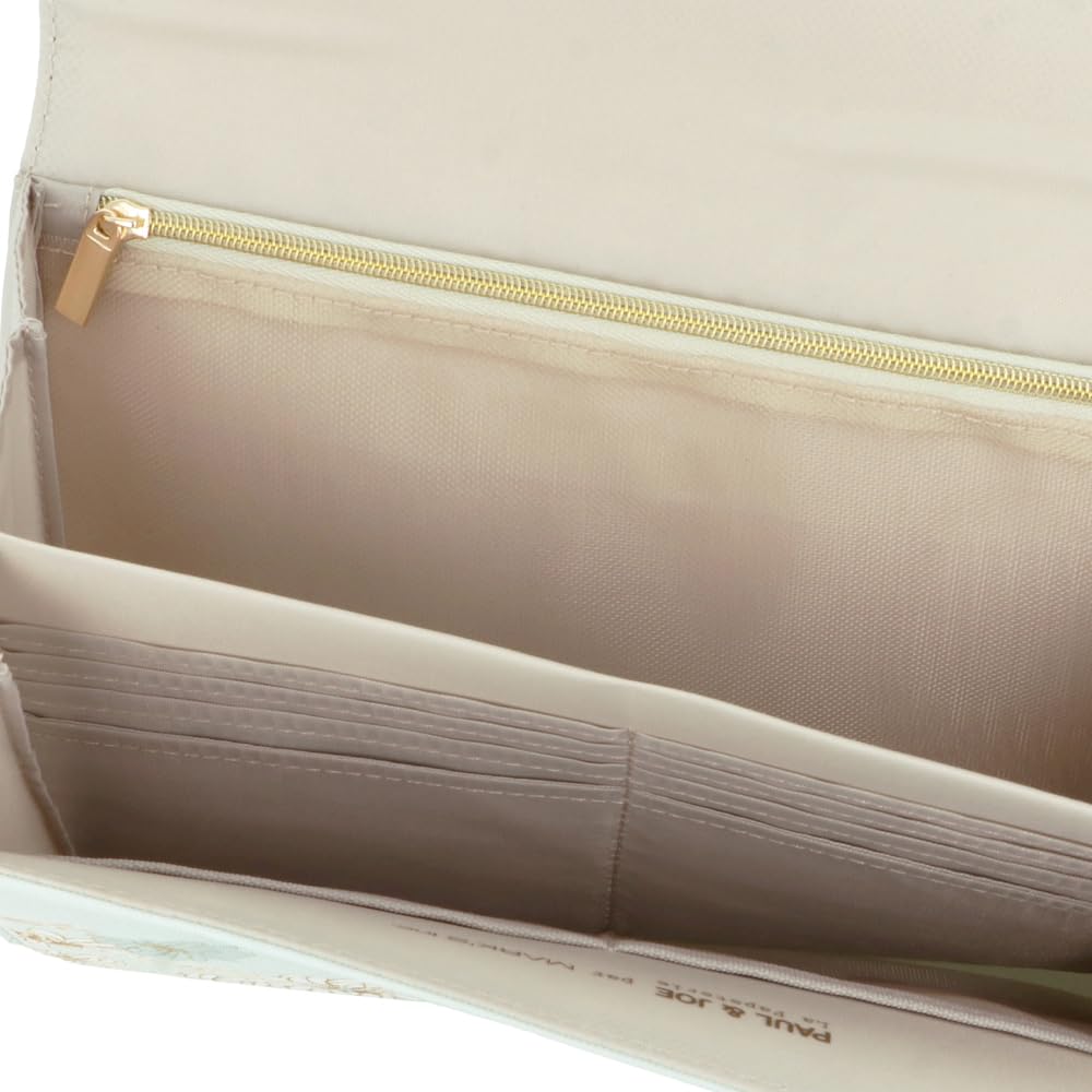 Marks Maternal and Child Health Handbook/Medication Book Case, Accordion Type, Paul & Joe La Puppetrie, Chrysanthemum Mint, PAJ-PO8-MI