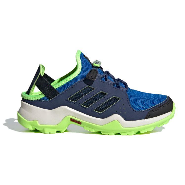 Adidas Hydroterra Sandals Terrex K Comfortable Versatile Non-Slip Shock Absorbing Breathable Low Top Outdoor Shoes Kids Sandals Blue Green EE8465