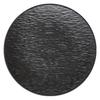 Black dish ceramic plate disc white Western restaurant tableware Barbecue grilled meat serving plate Ceramic frosted steak plate
