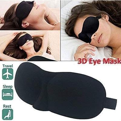 ANYVERA Eye Mask for Sleeping with Adjustable Strap Super Soft Sleeping Mask Blind Fold for Comfortable Sleep Travelling Sleep Mask Pad for Girls