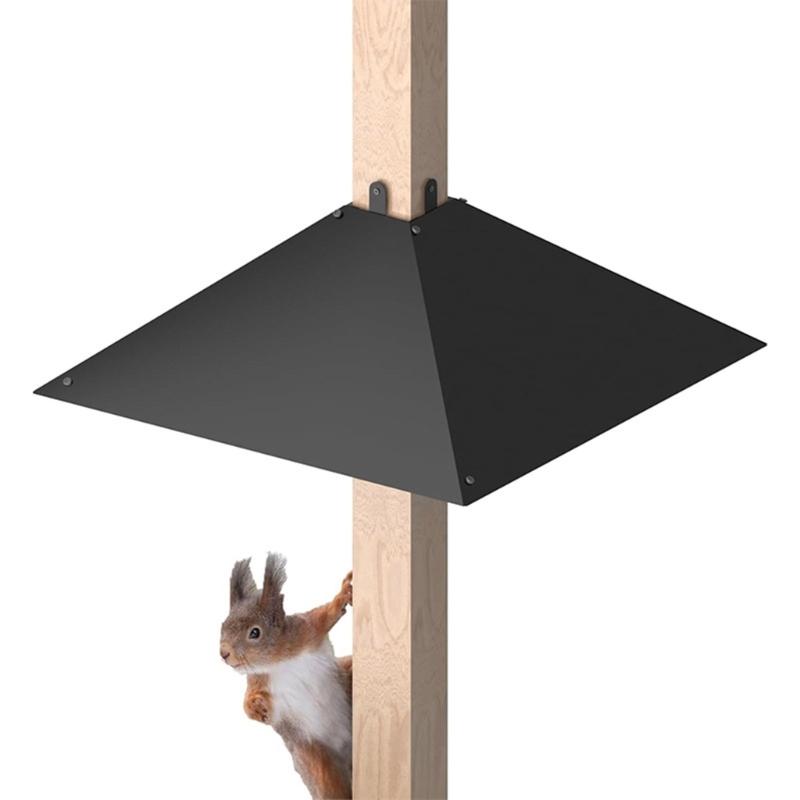 Squirrels Baffle Squirrels Proof Bird Feeders Baffle Wrap Around Squirrels Baffle Squirrels Guard for Bird Feeders Rod