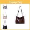 Fashionable Urban Style Pu Tote Bag For Women Summer 2024 Large Capacity Handbag