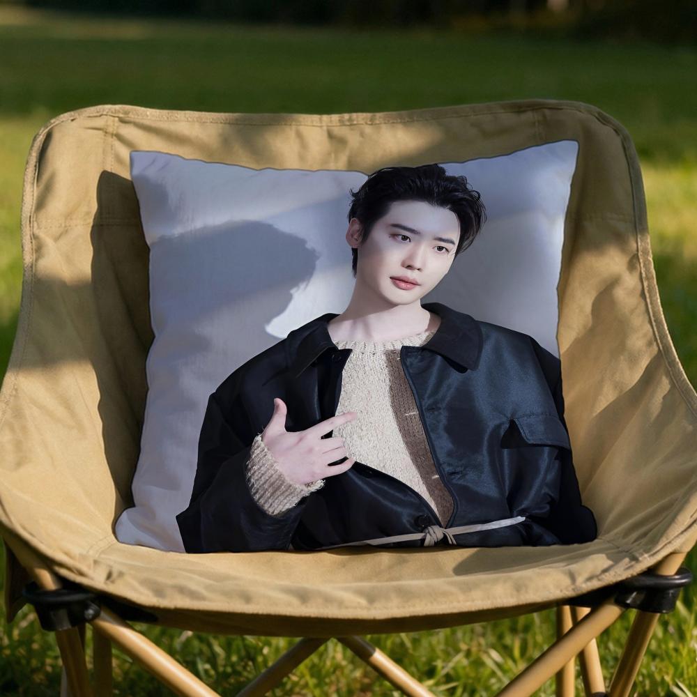 Lee Jong Suk Cushion Cover Soft Reversible Durable Pillow Cover MultiScene Use for Home Car Daily Comfort