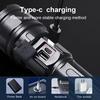 Super ST900 Powerful Rechargeable Flashlight High Power LED Flashlight Digital Display Torch Light Long Range Hand Lamp