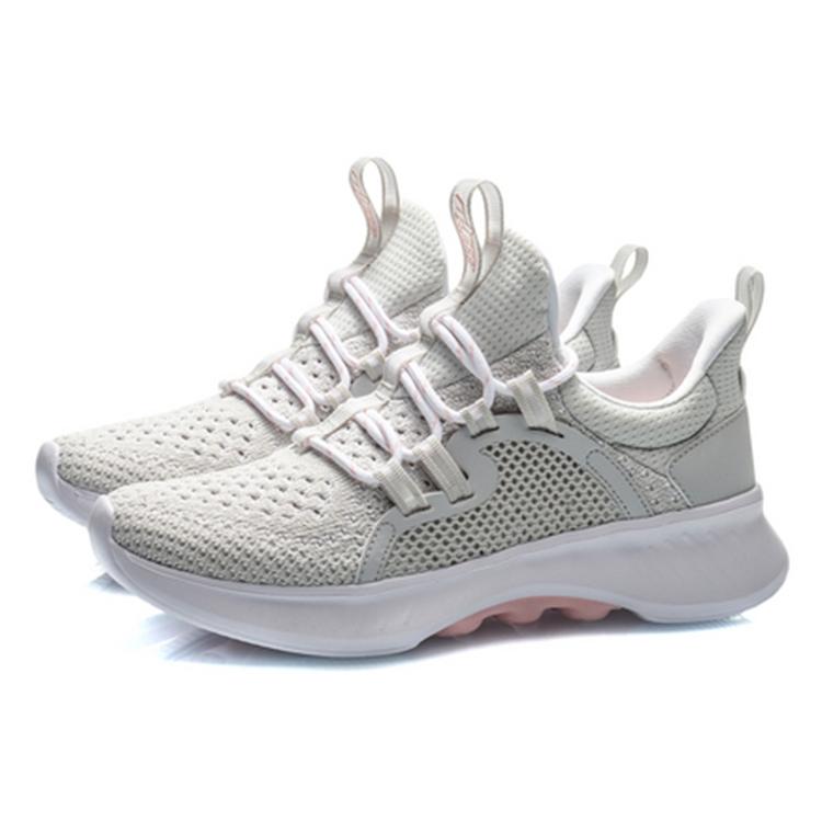 New LiNing EazGo Lightweight Low Top Casual Shoes Women's Antarctic Gray AREQ004-3