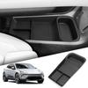 Car Center Console Storage Compartment Organizer Anti Scratch TPE Tray Suitable For Tidying Essential Easy Installation