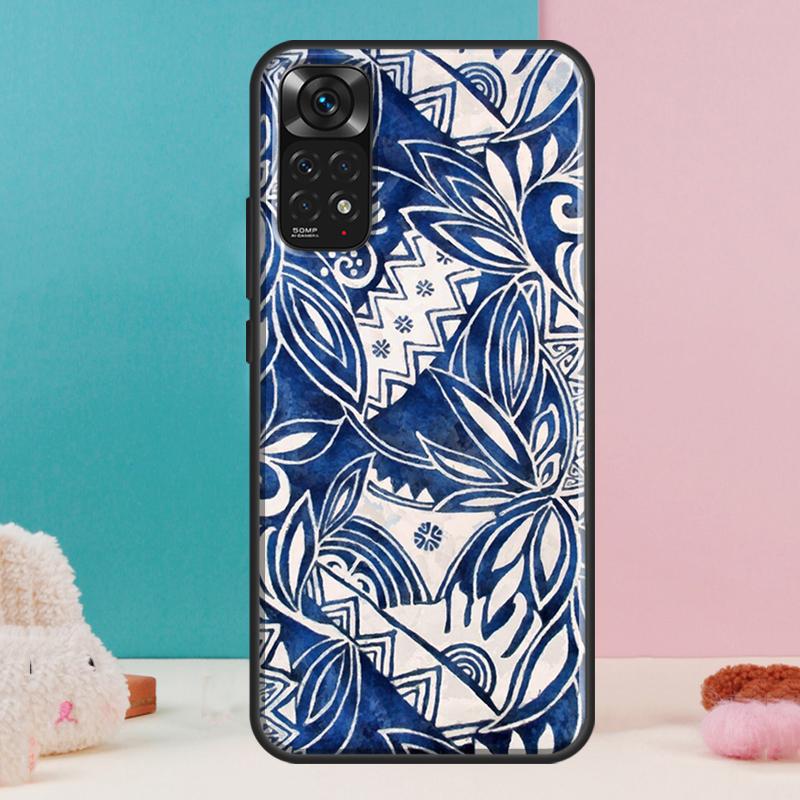 Hawaiian Ornament Case For Xiaomi Redmi Note 14 13 Pro 12 11 9 10 9S 10S 11S 12S Redmi 14C 13C 10C 12C Cover