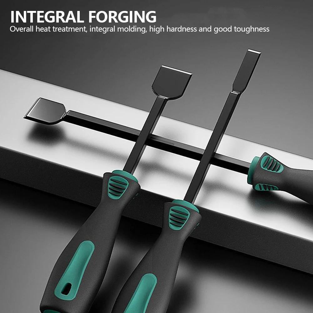 Stahlzylinder Schaberklinge für Automobilanwendung Eisblock Klebstoffentferner Autoreifen Spaltwerkzeug Rasierklinge zum Reinigen und Reparieren