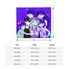Mari Basil Blanket Cover Fleece Omori Game Ultra-Soft Throw Blanket for Car Sofa Couch Bedspread
