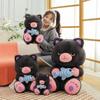 Internet Celebrity Black Cat Plush Doll - Funny Devil Kitty Children's Toy