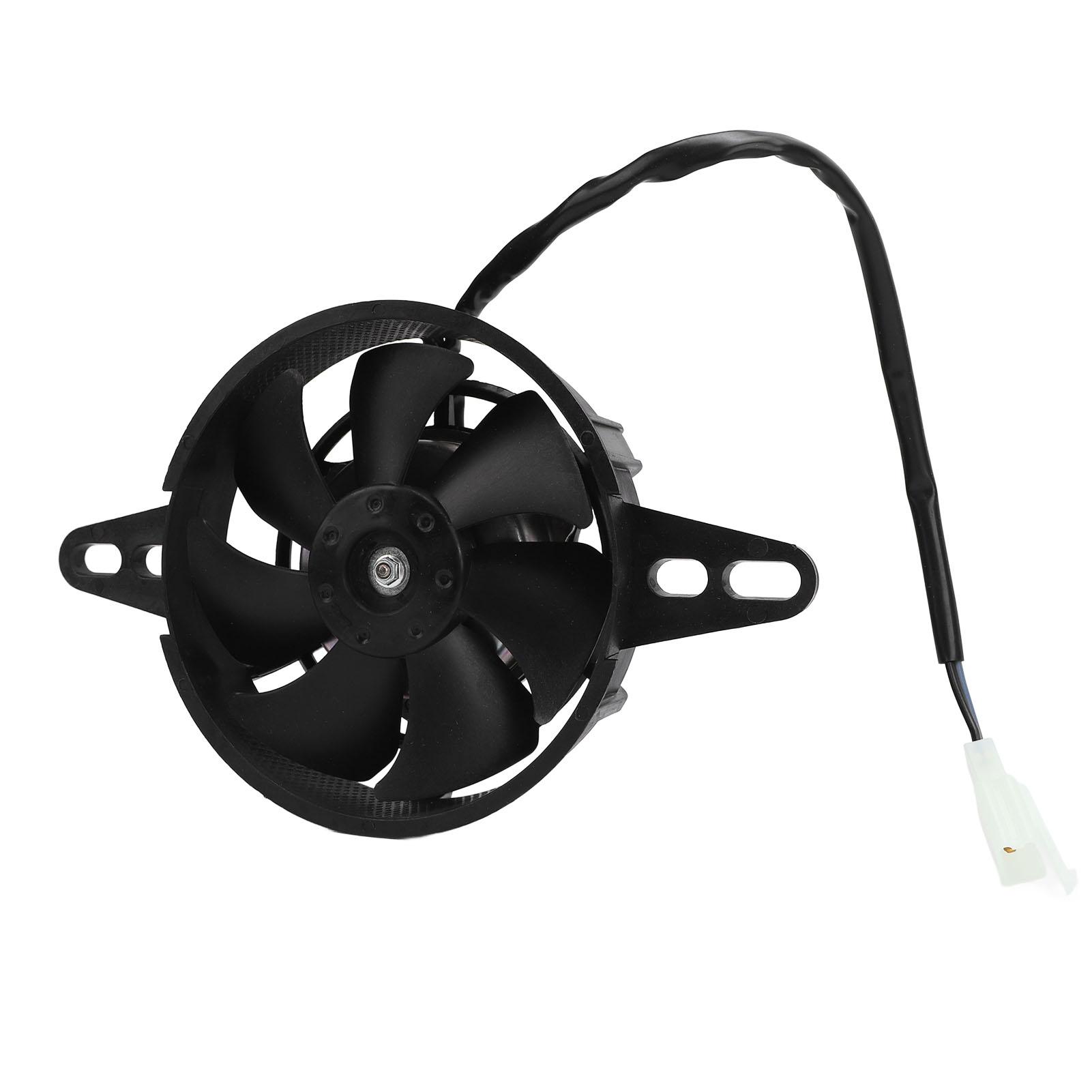 

Motorcycle Cooling Fan Efficient 4.72 Inch UTV Radiator Cooler Fan for Quad ATV GoKart Pit Bike