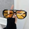 Trendy Square Sunglasses Women Men Retro Mirror Lens Stylish Sun Glasses Female Male Personality Colors