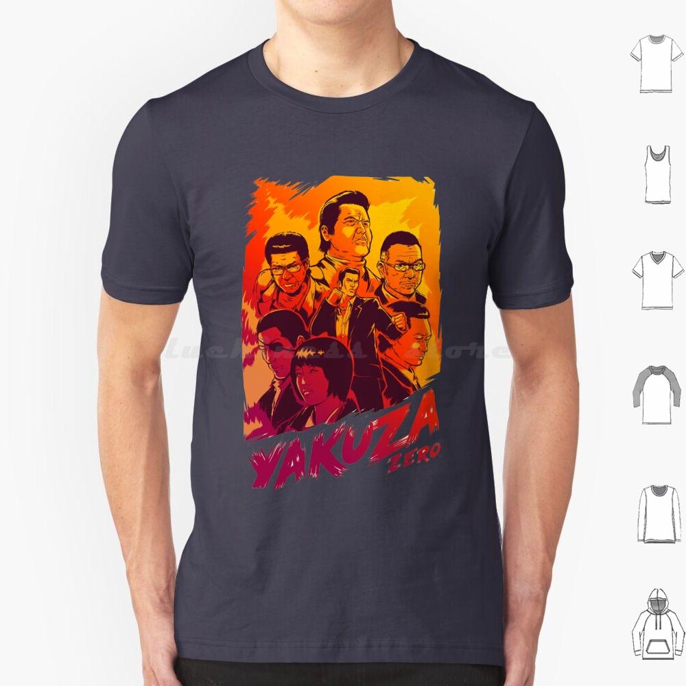 Yakuza Heroes T Shirt Big Size 100 Cotton Anime Games Yakuza O Dragon A Kazuma Kiryu Ryu Ga Gotoku Like Love Hero Trends