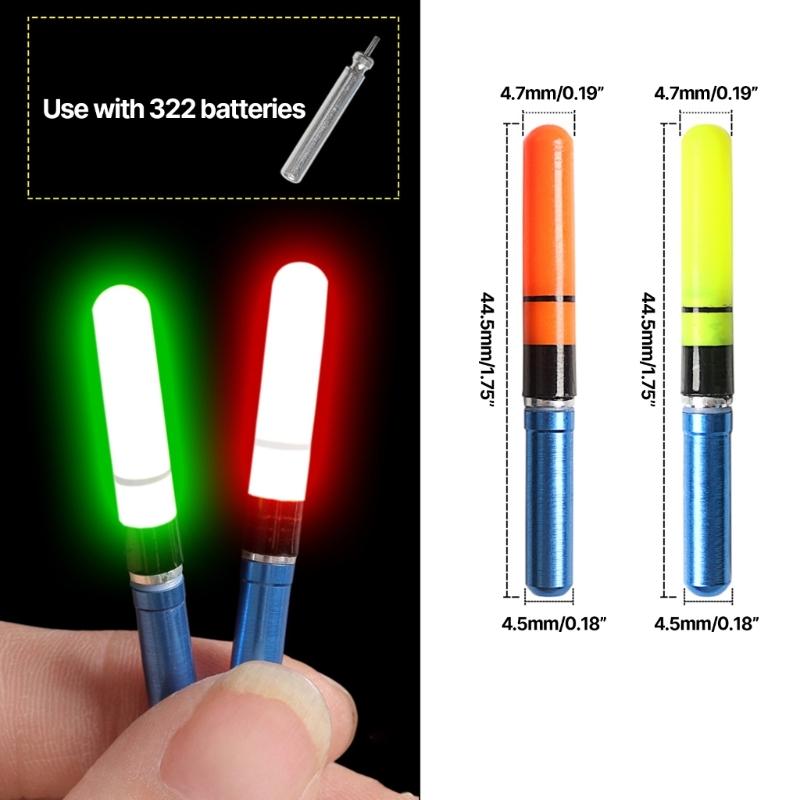 Night Fishing Floats LED Luminous Fishing Bobbers Electronic Lighted Bobber
