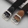 Pin Buckle Braided Belt Elastic Elastic Casual Belt Belt Ethnic Style Belt